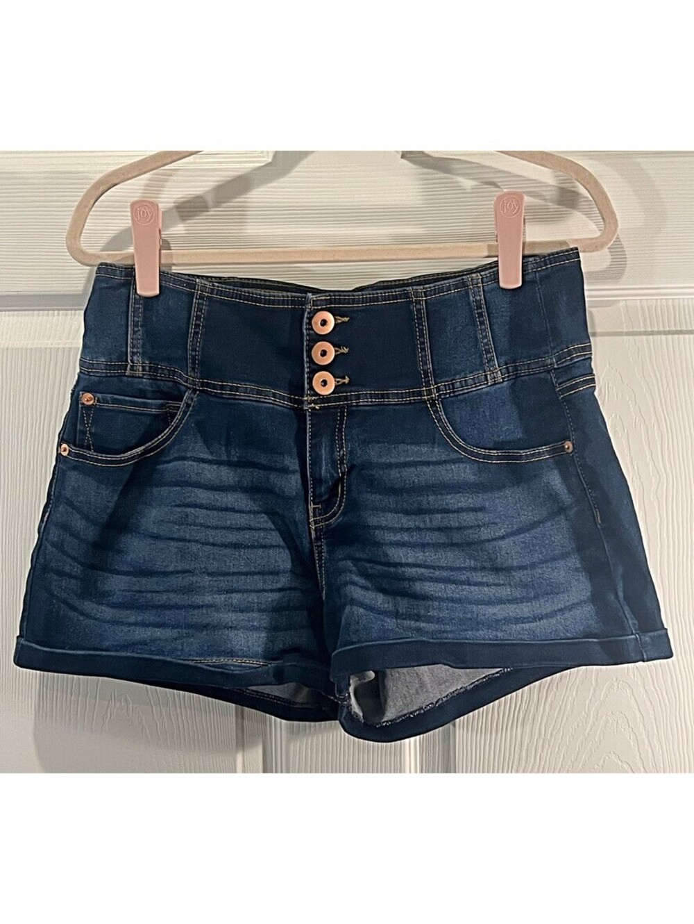Dark Wash Denim Shorts